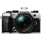 OM SYSTEM OM-5 Mark II Mirrorless Camera with 14-150mm f/4-5.6 II Lens - Silver-Built to spark creativity, the OM-5 Mark II features a dedicated CP button for quick access to its suite of computational photography features