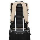 Tucci Italy DashPack Laptop Backpack - Medium - Beige-Modern Neutral Look – Beige color complements work or casual outfits