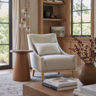 Zuo Dikis Side Table - Brown-Dimensions: 18.1" L x 18.1" W x 22.6" H