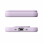 Avana Velvet Compatible with MagSafe Case for iPhone 17 Air - Lavender-Raised lip and edges protect your screen