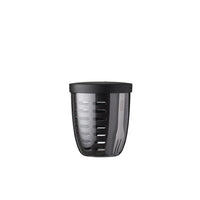 Mepal Fruit & Veg Pot - 600 mL - Black-Dishwasher Safe