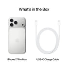 Apple iPhone 17 Pro Max - 256 GB - Silver - Bell and Virgin Plus-Built For Apple Intelligence - Personal, private, powerful. Write, express yourself, and get things done effortlessly