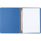 ACCO Presstex Tyvek 20 pt. Recycled Reinforced Report Covers - Letter - 3" Capacity - Blue-ACCO fastener secures thin or thick documents