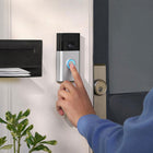 Ring Battery Doorbell - Satin Nickel-Stay in the know - Receive real-time alerts on your phone when motion is detected