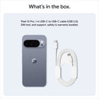 Google Pixel 10 Pro - 512 GB - Moonstone - Bell and Virgin Plus-Pixel 10 Pro lasts over 24 hours, and up to 100 hours with Extreme Battery Saver.1 It charges to 55% in about 30 minutes, and has Pixelsnap magnetic technology for effortless wireless charging that snaps into place