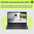 HP - Ordinateur portable 14 po - Processeur Intel N150, 128 Go UFS, 4 Go RAM, Windows 11 Famille en mode S avec 1 an d'abonnement à Microsoft 365-Batterie longue durée fonctionnelle : Profitez de la journée sans vous soucier de recharger