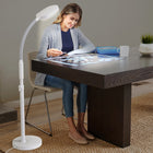 Verilux - Lampe sur pied HappyLight Duo 2 en 1 : luminothérapie et lampe de travail-5