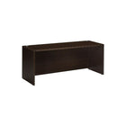 Office Star Napa Collection Credenza Shell, Espresso-Features 1” tops and end panels, and 5/8” modesty panels