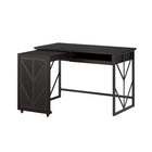 Thomasville Azuria 48" W Desk With Pull-Out Return And Power Center - Espresso -Power center features 2 power outlets and 2 USB ports (USB-A and USB-C)