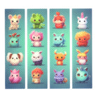 The Pencil Grip Zen Strips - Bumpy Cuties Set 7 - 40 Pack-Safety: Manufactured using non-toxic, child-friendly materials.