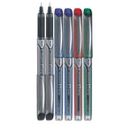 Pilot Hi-Tecpoint Rollerball Pens Grip V5 – Assorted – 6 Pack-Rubber grip provides writing control and comfort