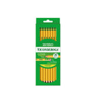 Ticonderoga Wooden Pencils Sharpened - 0.7mm - #2 HB Soft - Yellow - 30 Pack-Exclusive #2 graphite formula provides extra smooth performance