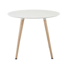 Modway Track Round Dining Table - White-Round Dining Table