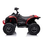 Freddo 24V Can Am Renegade 1-Seater Kids ATV - Red-Interactive LED Lights: Engage in a visually stimulating ride with bright and attractive LED lights, enhancing both safety and fun