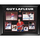 Guy Lafleur Multi Photo Collage - Framed Print - 36" x 28"-Premium print framed