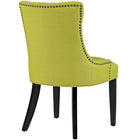 Modway Regent Fabric Dining Side Chair - Wheatgrass - 2 Pack-Elegant Tapered Legs