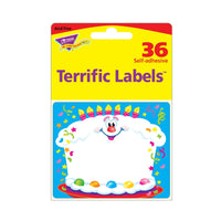TREND enterprises Happy Birthday Terrific Labels-Theme/design: Happy birthday