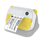 myFirst Camera Insta Wi - Kids Digital Camera Instant Print, Label Maker - Yellow-The myFirst Camera Insta Wi supports 10-second instant thermal printing (no ink needed via advanced technology), with each thermal paper roll printing up to 50 images. the package includes 3 types of thermal stickers/paper and 5 total rolls of thermal paper/stickers, plus decorative stickers for fun use