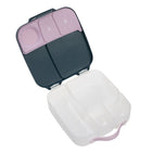 b.box - Lunchbox - Indigo Rose-Easy-to-open latches for kids.