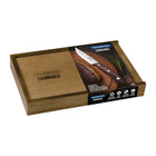 Tramontina Churrasco Steak Knife Set with Polywood Handles and Magnetic Wooden Case - 4 Piece Set-6