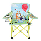 Danawares Kids Camp Chair with Cup Holder & Carry Bag - Bluey-Bring Bluey fun to any adventure with this comfy, foldable camp chair designed just for kids