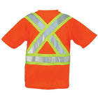 Forcefield Crew Neck Safety Tee - Orange - 2XL-Crew-neck, short sleeves