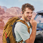 Cobra GMRS FRS 2.5mm C-Style On-Ear Headset-Designed for comfortable 8-hour continuous wear