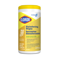 Clorox Commercial Solutions Disinfecting and Cleaning Wipes - Lemon Scent - 75 Pack-Disinfecting Wipes: Thick Textured Wipe Makes Cleaning And Disinfecting Quick And Easy
