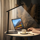 ShoppingAll Multi-Functional LED Desk Lamp with Qi Wireless Charger - Black-Qi certified wireless charging base (supports charging through phones cases up to 5mm thickness)