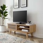 Modway Render 48" TV Stand - Oak-Smooth Wood Grain Laminate