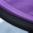 Qaba - Tricycle poussette 6 en 1 pour bébé avec panier et canopée - violet-Couleur : Violet, blanc 