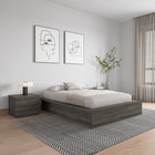 Nexera - Lit Plateforme James en Chêne Gris-6