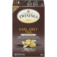 Twinings Earl Grey Vanilla Tea - 20 Pack-Black specialty tea