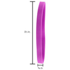 JAM Paper Durable Rubber Bands - Size 64 - Purple - 100 Pack-Stay stylishly organized by keeping bundles of mail, folders and paperwork together around the home, at school, or in the office.