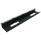 MotionGrey Under Desk Cable Management Tray - Cord Organizer for Standing Desks & Workstations - Black-Clean & Organized Workspace: Store loose cables, power strips, and adapters off the floor and out of sight with this sleek under desk wire tray