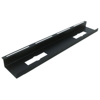 MotionGrey Under Desk Cable Management Tray - Cord Organizer for Standing Desks & Workstations - Black-Clean & Organized Workspace: Store loose cables, power strips, and adapters off the floor and out of sight with this sleek under desk wire tray