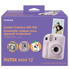 Fujifilm Instax Mini 12 Instant Camera Gift Set - Lilac Purple-Auto Exposure- You can simply aim and click. No messing around with settings, just joyful one-off snaps every time