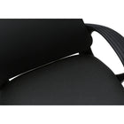 Monarch Specialties - 7354 Chaise de Bureau Ergonomique En Tissu - Noir-Dimensions du produit: 23,5 po L x 23 po P x 43,5-47,25 po H. hauteur du siège : 18-21,75 po H. capacité de poids : 300 lb