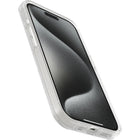 OtterBox Symmetry Case with MagSafe for iPhone 15 Pro 2023 - Clear-Raised edges around the camera protect against hard hits