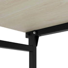 Ceha Canada KMH Folding Table - 28" H x 47" L x  27.5" W - Black -6