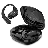 echelon RoundSound Open Ear True Wireless Earbuds - Black-Ultra Light Open Ear Design  Enjoy a secure, comfortable fit with pressure free wear for all day use