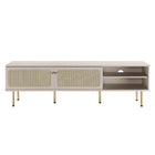 Modway Cambria 70" TV Stand - White-Assembly Required
