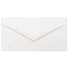 JAM Paper Enveloppes livret Strathmore en papier vélin avec fermeture gommée, 3 7/8 x 7 1/2 po, blanc brillant, 1000/pqt-Blanc brillant