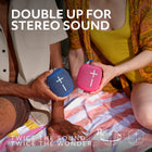 Ultimate Ears WONDERBOOM 4 Portable Waterproof Bluetooth Speaker - Grey-Plastic parts in the WONDERBOOM 4 wireless Bluetooth speaker include a minimum of 31% post-consumer recycled plastic by weight