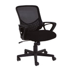TygerClaw - Chaise de bureau de travail durable en maille à dossier bas-Tournez en douceur sans bruit , convient aux sols durs et moquettes sans rayer