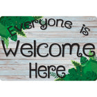 Ashley Productions Smart Poly Computer Mouse Pad - Everyone is Welcome Here - Beech Wood/Greenery - 6 Pack-Say hello to a boost of motivation every time you click and scroll.