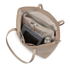 Bugatti Women - Opera - Tote Bag - Taupe-Feminine Vegan Leather Tote Bag