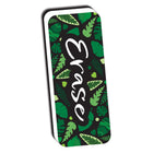 Ashley Productions Magnetic Whiteboard Eraser - Greenery with Erase - 2" x 5" - 6 Pack-Light and easy to grip and hold for teachers and students