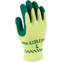 Showa Best Glove String Knit Gloves, Small/7, Rubber Latex Coating, 10 Gauge, Polyester/Cotton Shell - 36 Pack-Coating Rubber Latex