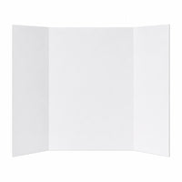 Staples - Tableau en mousse pour présentation, blanc, 36 po x 48 po-Surface lisse compatible avec peintures, marqueurs et adhésifs  